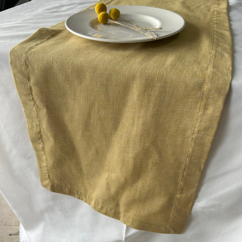 Camino de mesa  Linoblend "Hem” chico