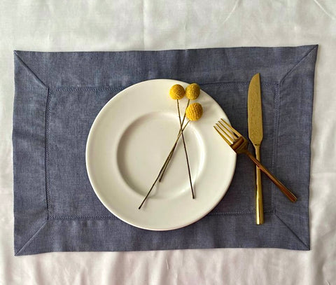 Individual de mesa Linoblend "Tru-tru" (Pack de 4)