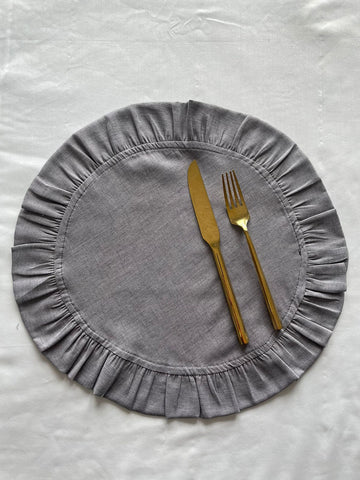 Individual de mesa Linoblend "Blonda" (Set de 6)