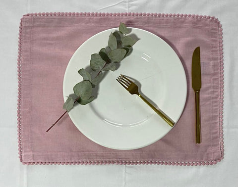 Individual de mesa Linoblend "Bolita" (Pack de 4)