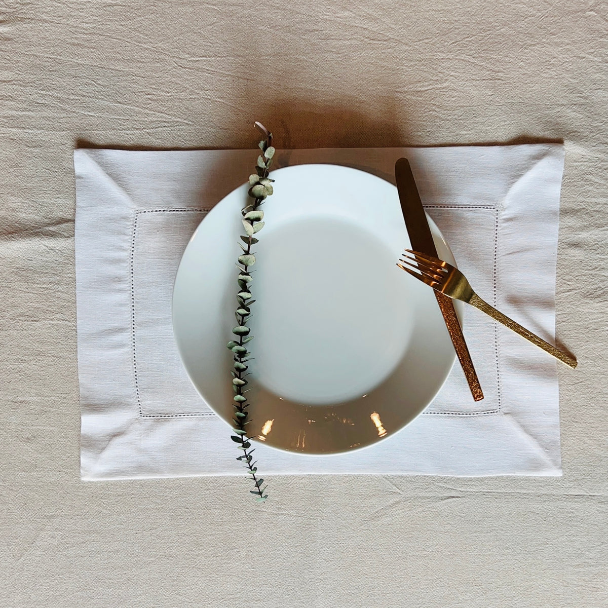 Individual de mesa Linoblend "Tru-tru" (Pack de 4)