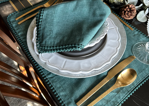 Individual de mesa Linoblend "Bolita" (Pack de 4)