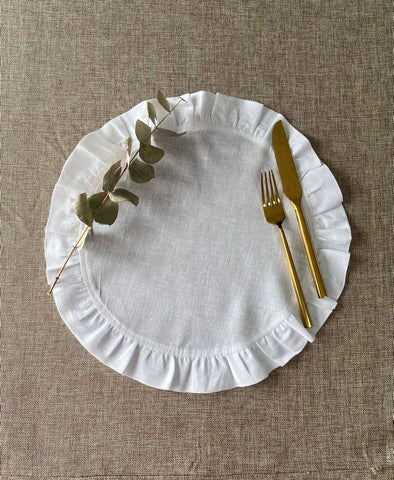 Individual de mesa Linoblend "Blonda" (Set de 6)