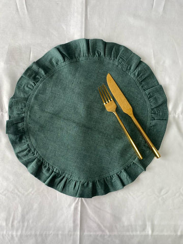 Individual de mesa Linoblend "Blonda" (Set de 6)