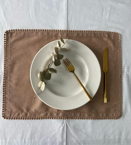 Individual de mesa Linoblend "Bolita" (Pack de 4)