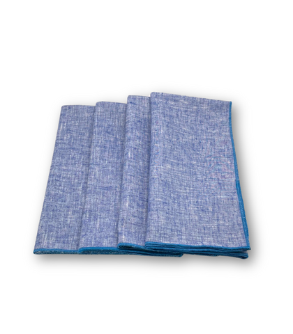 Servilleta linoblend Festón set de 4