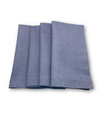 Servilleta de Linoblend "Hem" Tamaño Baquete (Set de 4 servilletas)