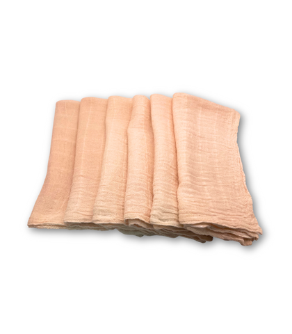 Servilleta de gasa “Simple”(Set de 6 servilletas)