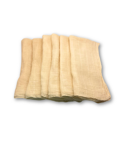 Servilleta de gasa “Simple”(Set de 6 servilletas)