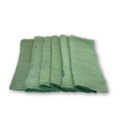Servilleta de gasa “Simple”(Set de 6 servilletas)