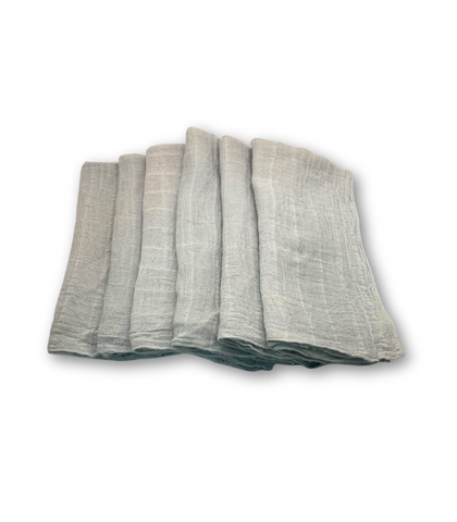 Servilleta de gasa “Simple”(Set de 6 servilletas)