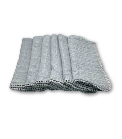 Servilleta de gasa “Bolita" (Set de 6 servilletas)