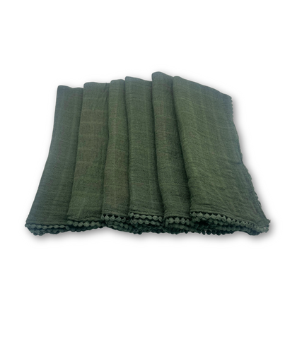 Servilleta de gasa “Bolita" (Set de 6 servilletas)