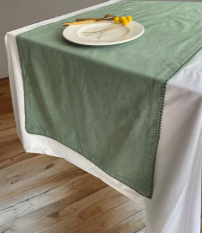 Camino de mesa  Linoblend "Bolita"