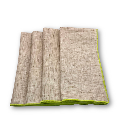 Servilleta linoblend Festón set de 4