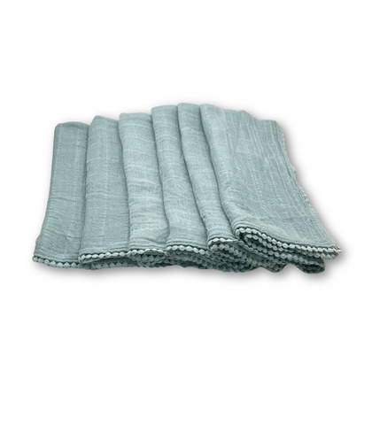 Servilleta de gasa “Bolita" (Set de 6 servilletas)