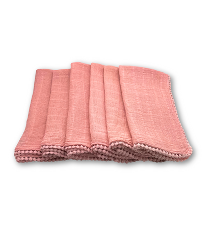 Servilleta de gasa “Bolita" (Set de 6 servilletas)