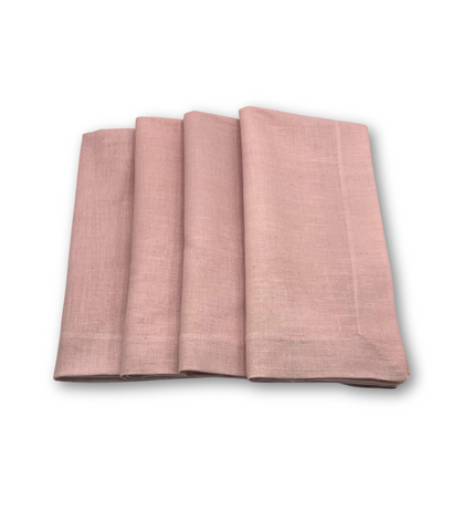 Servilleta de Linoblend "Hem" Tamaño Baquete (Set de 4 servilletas)
